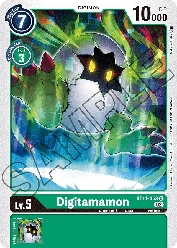 Digitamamon [BT11-053] [Dimensional Phase] | Mindsight Gaming