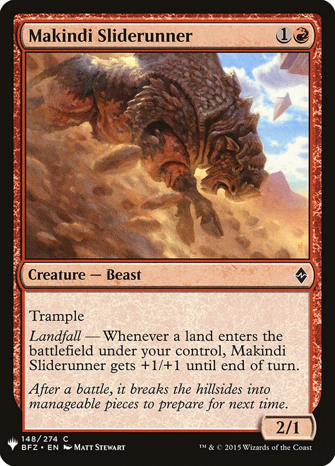 Makindi Sliderunner [Mystery Booster] | Mindsight Gaming