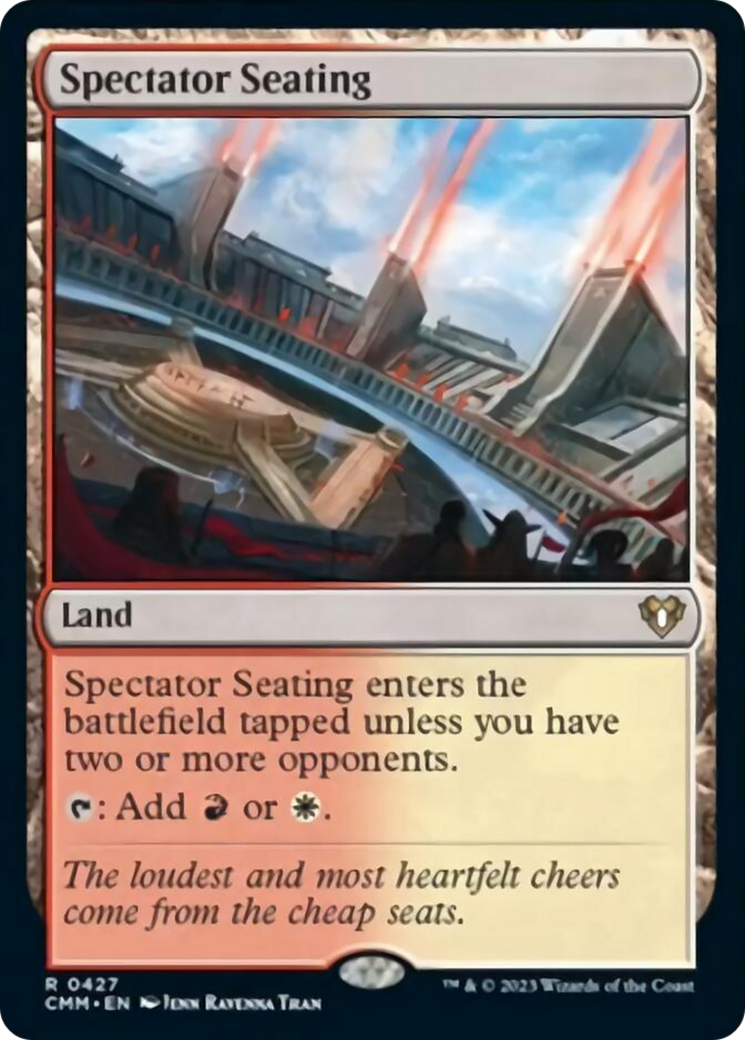 Spectator Seating [Commander Masters] | Mindsight Gaming