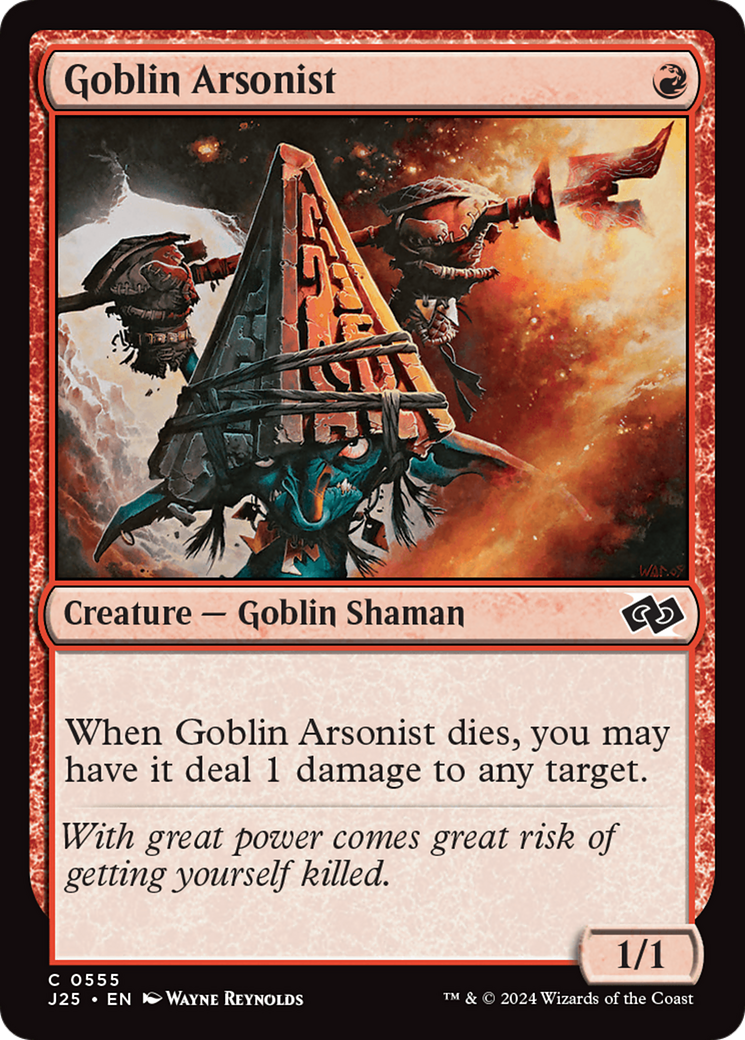 Goblin Arsonist [Foundations Jumpstart] | Mindsight Gaming