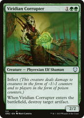 Viridian Corrupter [Phyrexia: All Will Be One Commander] | Mindsight Gaming