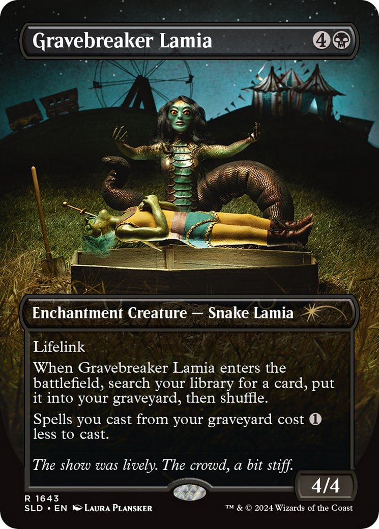 Gravebreaker Lamia (Rainbow Foil) [Secret Lair Drop Series] | Mindsight Gaming