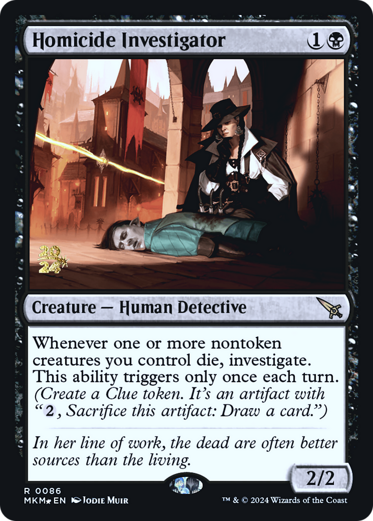 Homicide Investigator [Murders at Karlov Manor Prerelease Promos] | Mindsight Gaming