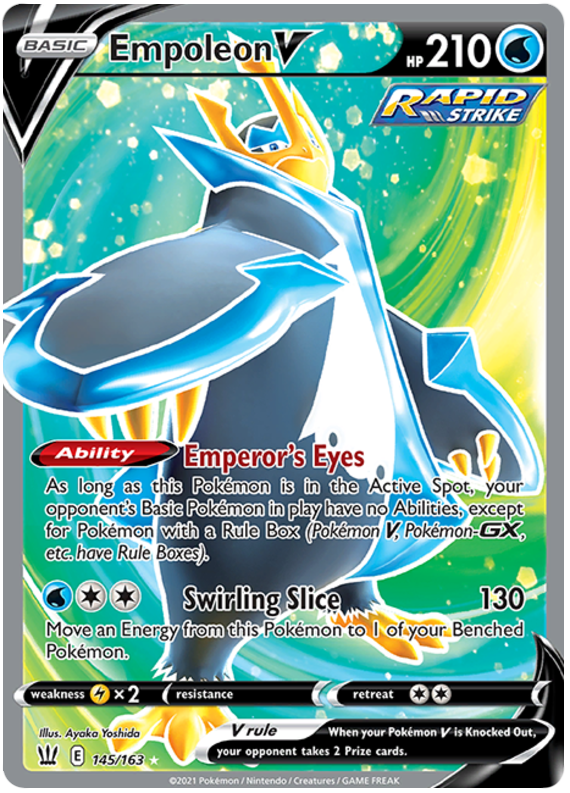 Empoleon V (145/163) [Sword & Shield: Battle Styles] | Mindsight Gaming