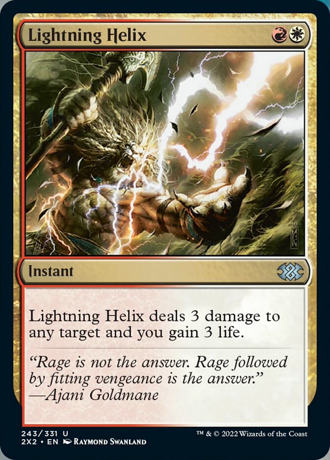 Lightning Helix [Double Masters 2022] | Mindsight Gaming