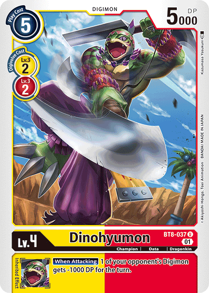 Dinohyumon [BT8-037] [New Awakening] | Mindsight Gaming