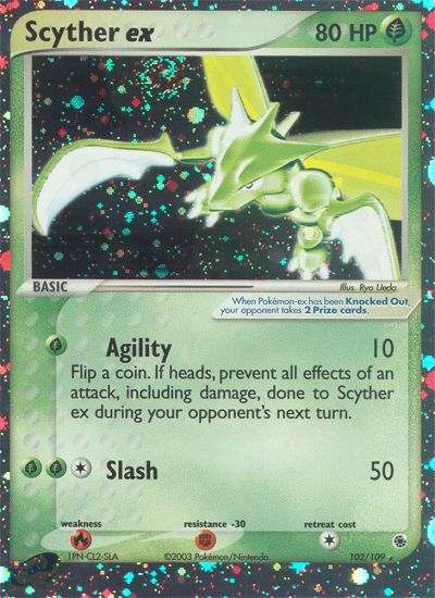 Scyther ex (102/109) [EX: Ruby & Sapphire] | Mindsight Gaming