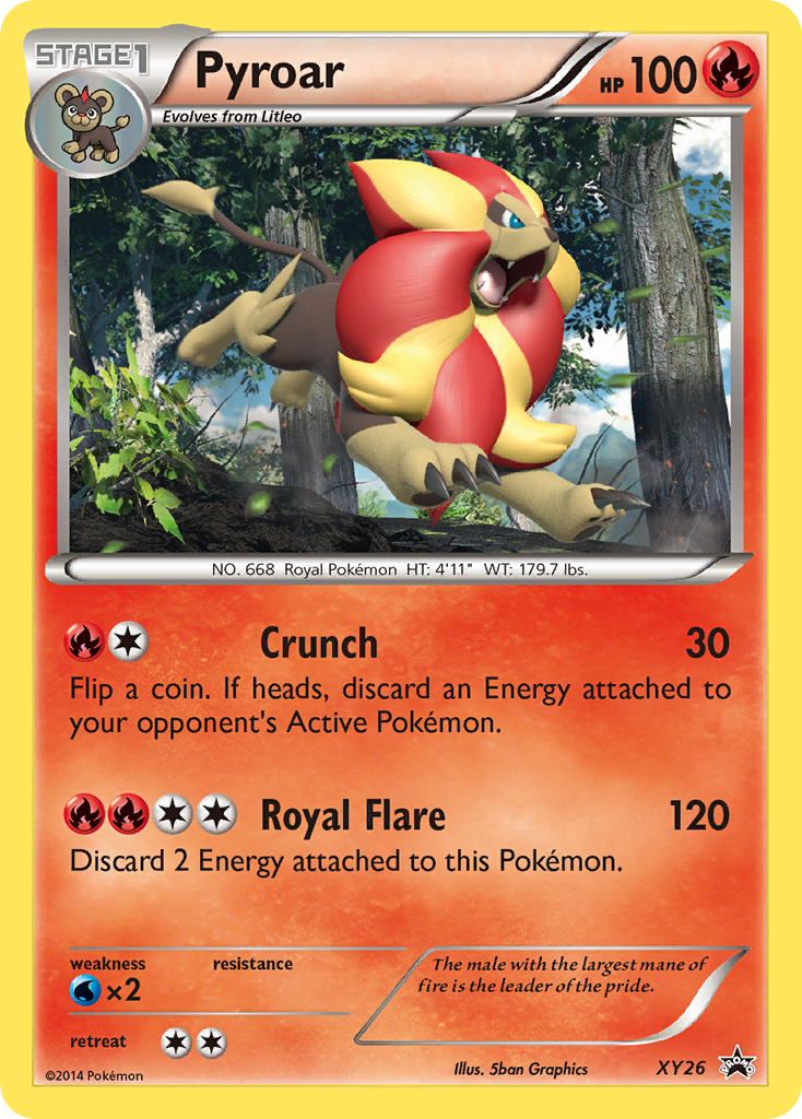 Pyroar (XY26) [XY: Black Star Promos] | Mindsight Gaming