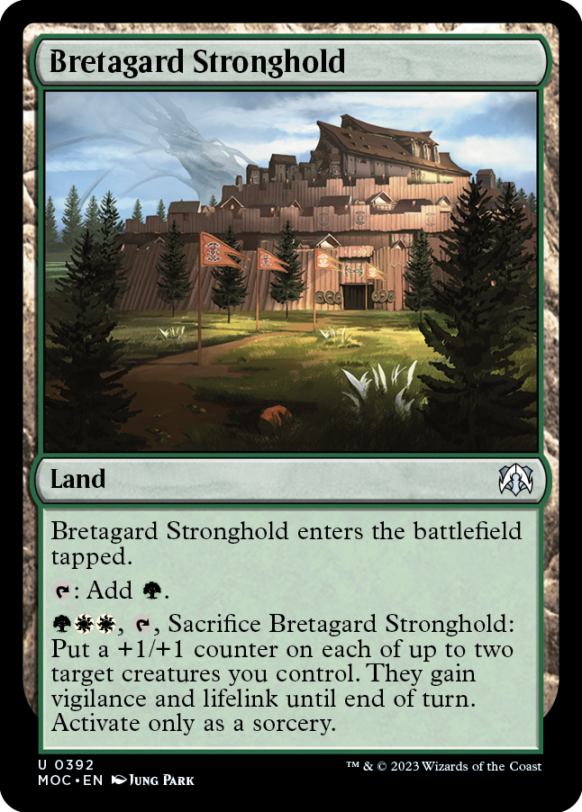 Bretagard Stronghold [March of the Machine Commander] | Mindsight Gaming