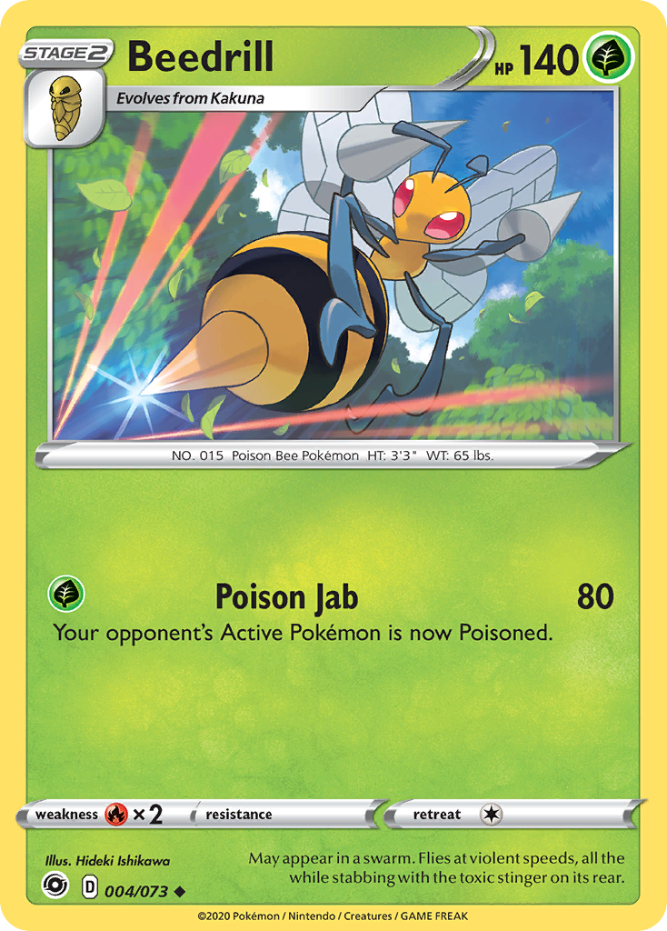 Beedrill (004/073) [Sword & Shield: Champion's Path] | Mindsight Gaming