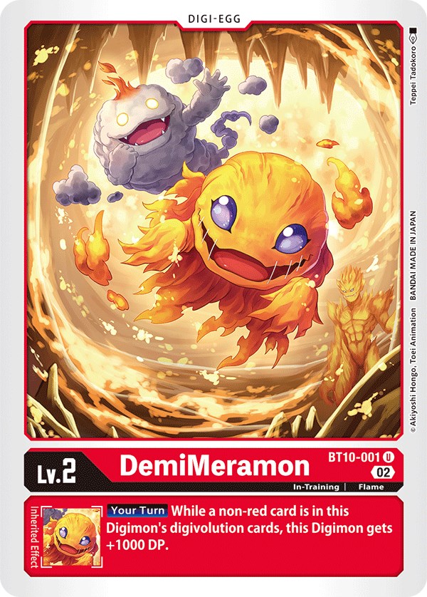 Demimeramon [BT10-001] [Xros Encounter] | Mindsight Gaming