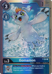 Gomamon [P-004] (Rainbow Foil) [Promotional Cards] | Mindsight Gaming