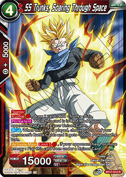 SS Trunks, Soaring Through Space (BT17-012) [Ultimate Squad] | Mindsight Gaming