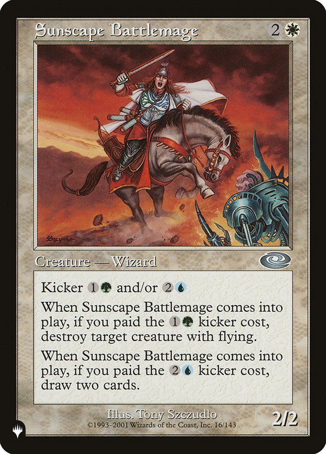 Sunscape Battlemage [The List] | Mindsight Gaming