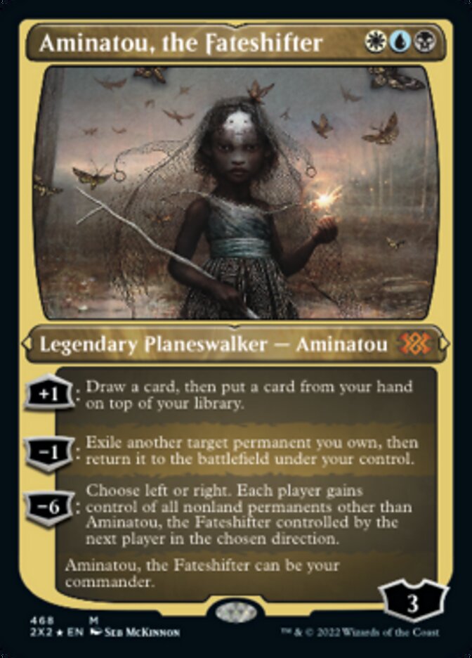 Aminatou, the Fateshifter (Foil Etched) [Double Masters 2022] | Mindsight Gaming