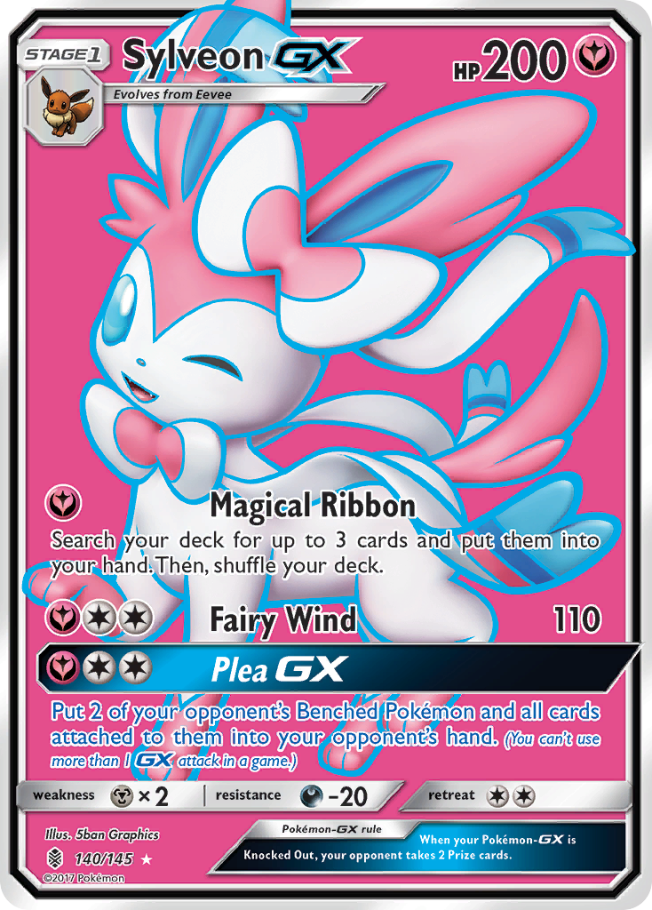 Sylveon GX (140/145) [Sun & Moon: Guardians Rising] | Mindsight Gaming