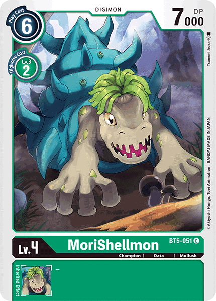 MoriShellmon [BT5-051] [Battle of Omni] | Mindsight Gaming