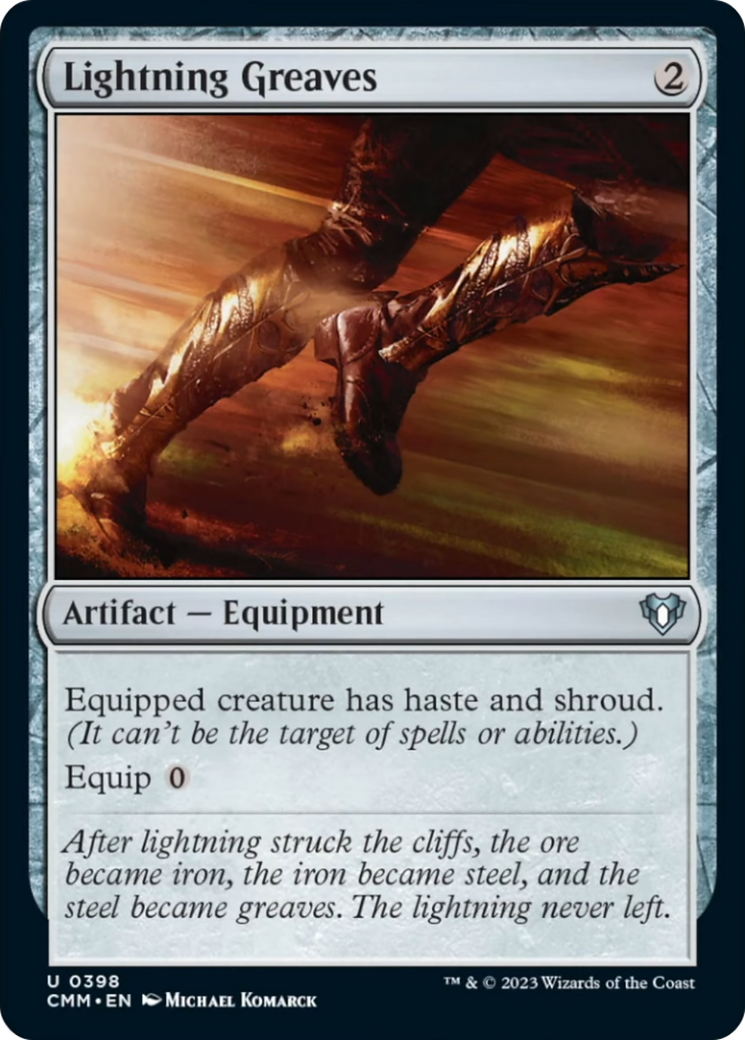 Lightning Greaves [Commander Masters] | Mindsight Gaming