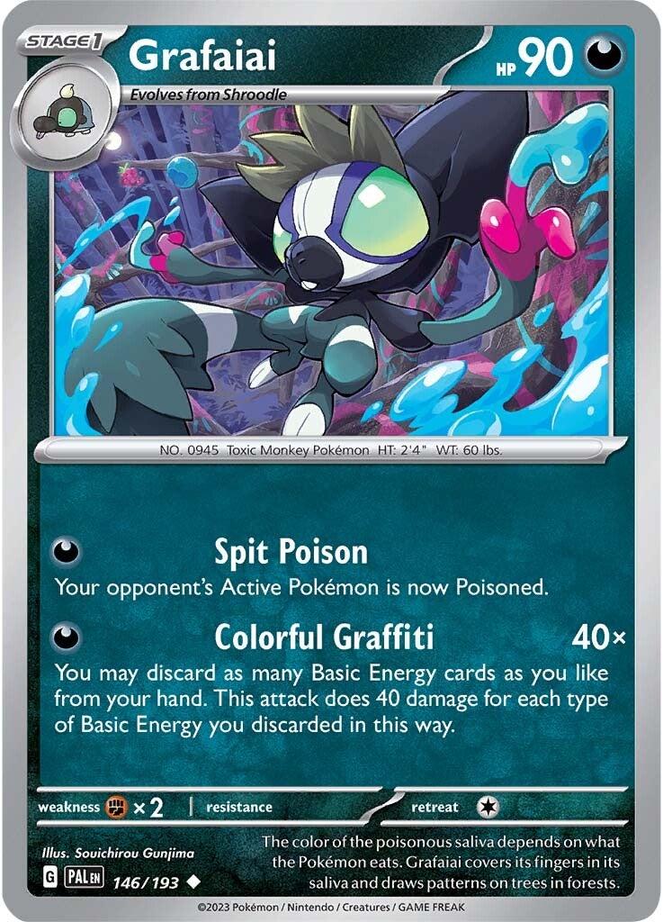 Grafaiai (146/193) [Scarlet & Violet: Paldea Evolved] | Mindsight Gaming