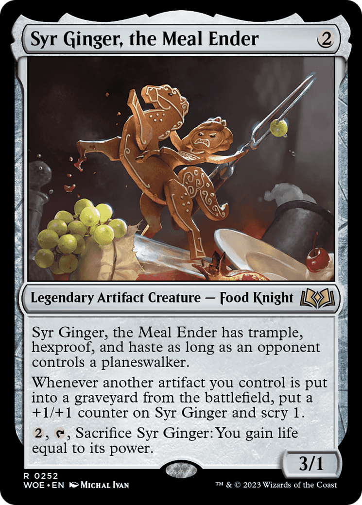 Syr Ginger, the Meal Ender [Wilds of Eldraine] | Mindsight Gaming