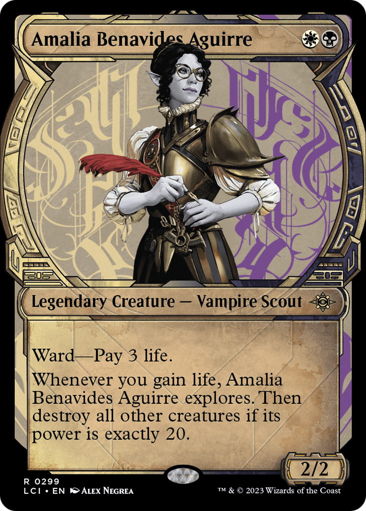 Amalia Benavides Aguirre (Showcase) [The Lost Caverns of Ixalan] | Mindsight Gaming