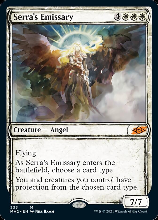 Serra's Emissary (Sketch) [Modern Horizons 2] | Mindsight Gaming