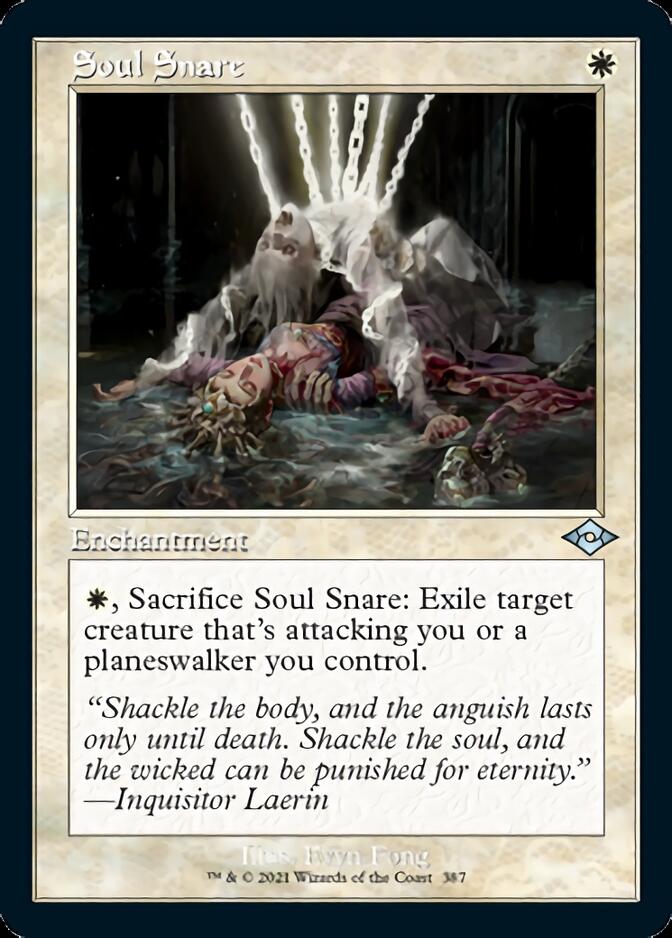 Soul Snare (Retro Foil Etched) [Modern Horizons 2] | Mindsight Gaming