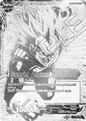 Vegeta // Vegeta, Furious Awakening (Championship Final 2019) (SIlver Metal Foil) (P-163) [Tournament Promotion Cards] | Mindsight Gaming