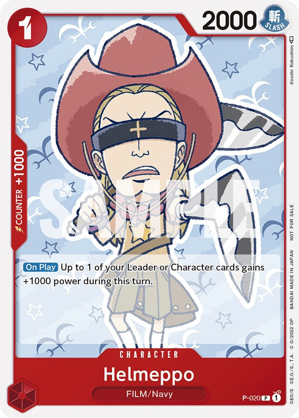 Helmeppo (One Piece Film Red) [One Piece Promotion Cards] | Mindsight Gaming