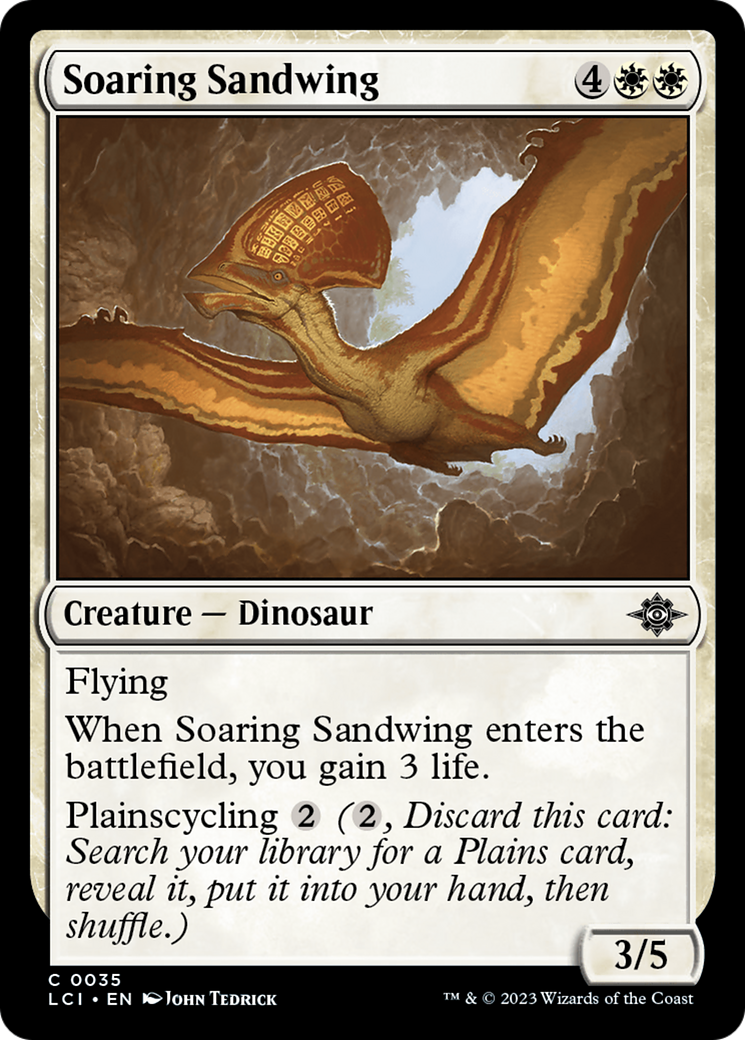 Soaring Sandwing [The Lost Caverns of Ixalan] | Mindsight Gaming