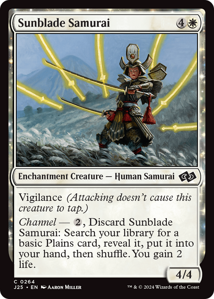 Sunblade Samurai [Foundations Jumpstart] | Mindsight Gaming