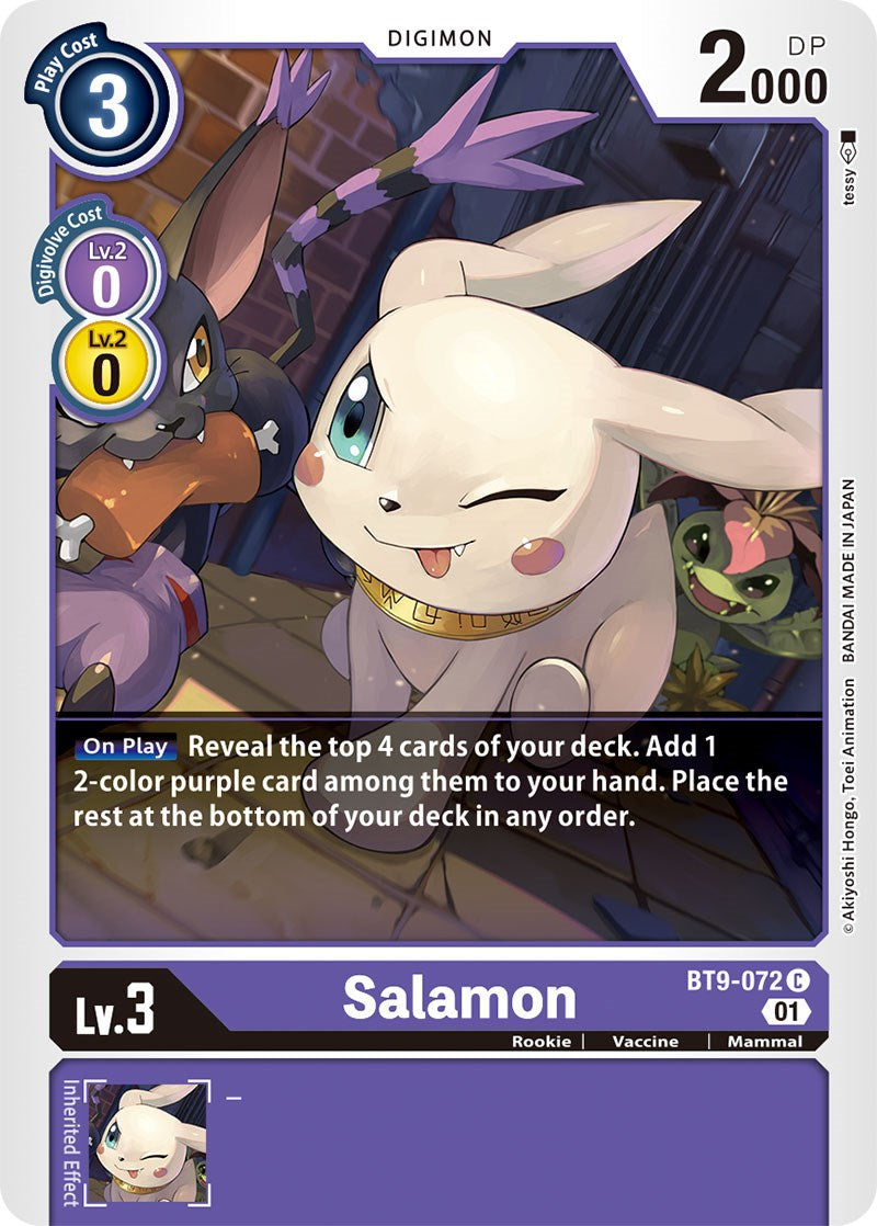 Salamon [BT9-072] [X Record] | Mindsight Gaming