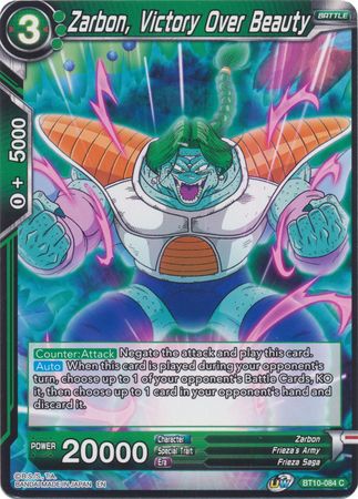 Zarbon, Victory Over Beauty (BT10-084) [Rise of the Unison Warrior 2nd Edition] | Mindsight Gaming