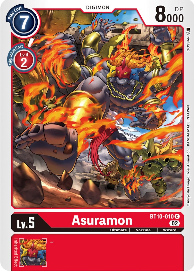 Asuramon [BT10-010] [Xros Encounter] | Mindsight Gaming