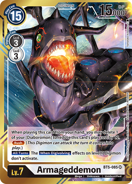 Armageddemon [BT5-085] (Alternate Art) [Battle of Omni] | Mindsight Gaming