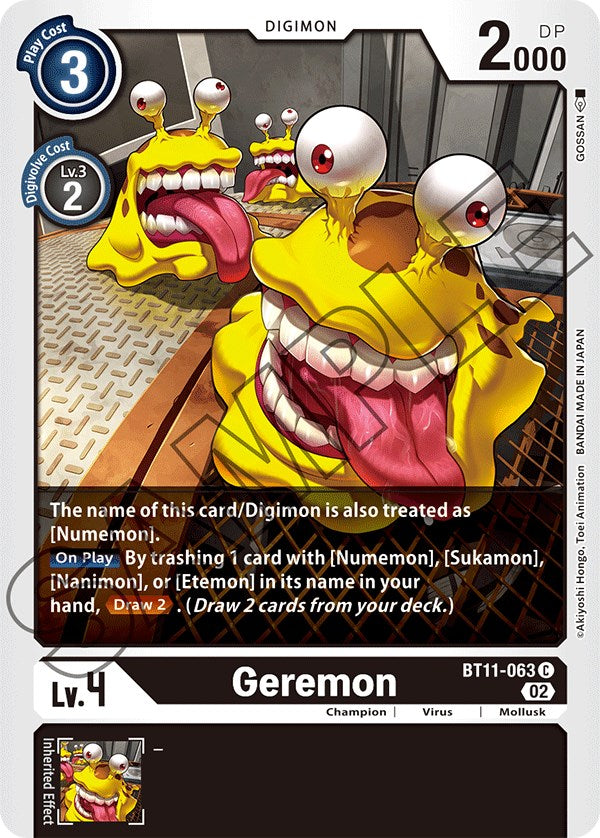 Geremon [BT11-063] [Dimensional Phase] | Mindsight Gaming