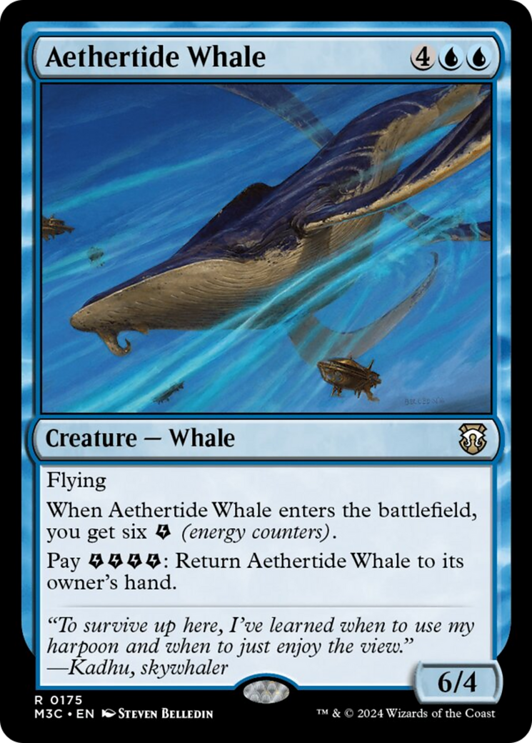 Aethertide Whale [Modern Horizons 3 Commander] | Mindsight Gaming