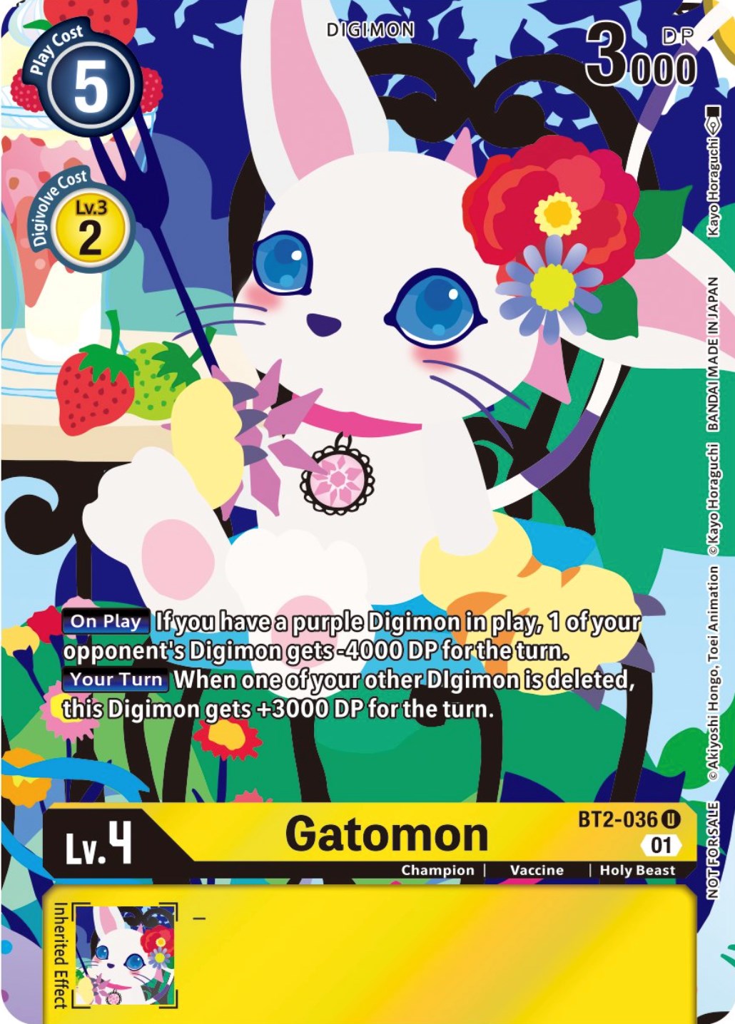 Gatomon [BT2-036] (Tamer's Card Set 2 Floral Fun) [Release Special Booster Promos] | Mindsight Gaming