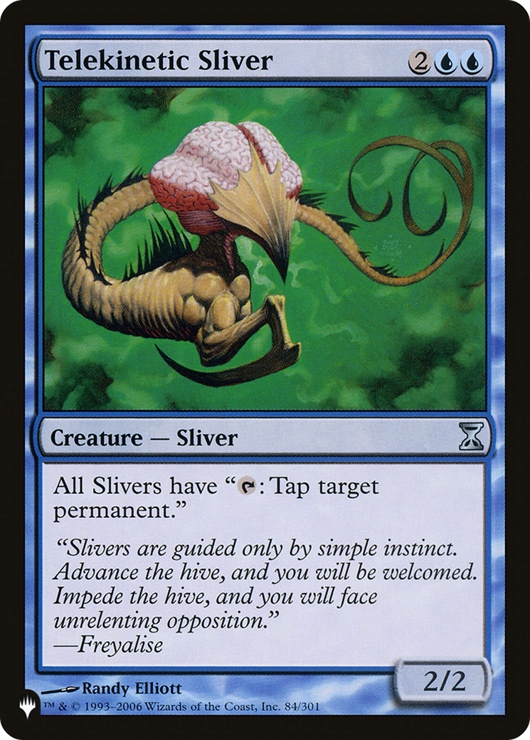 Telekinetic Sliver [The List Reprints] | Mindsight Gaming