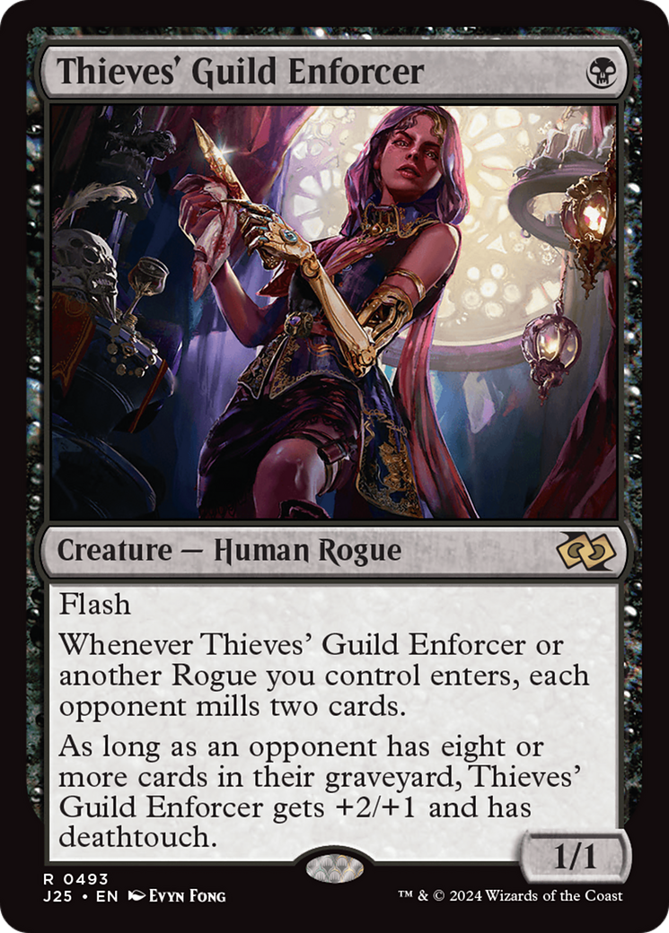 Thieves' Guild Enforcer [Foundations Jumpstart] | Mindsight Gaming