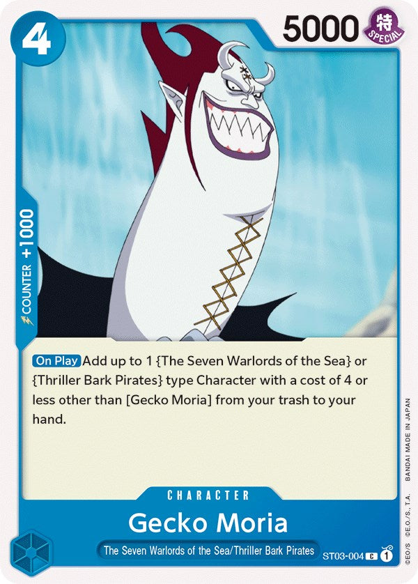 Gecko Moria [Starter Deck: The Seven Warlords of The Sea] | Mindsight Gaming