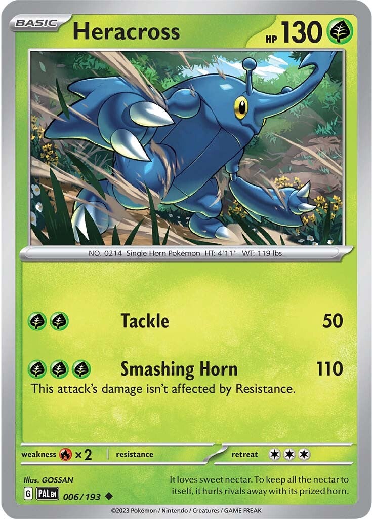 Heracross (006/193) [Scarlet & Violet: Paldea Evolved] | Mindsight Gaming