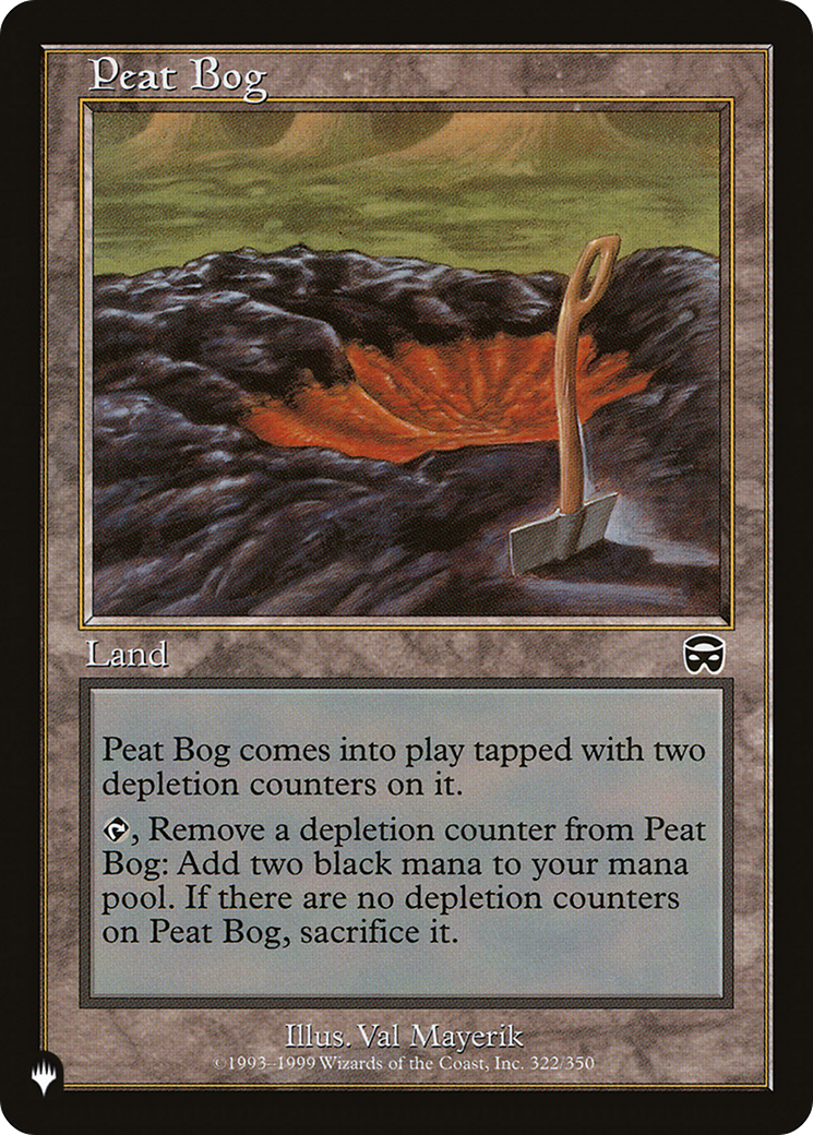 Peat Bog [The List Reprints] | Mindsight Gaming