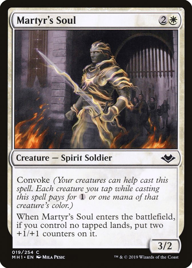 Martyr's Soul [Modern Horizons] | Mindsight Gaming