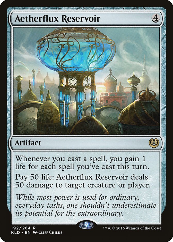 Aetherflux Reservoir [Kaladesh] | Mindsight Gaming