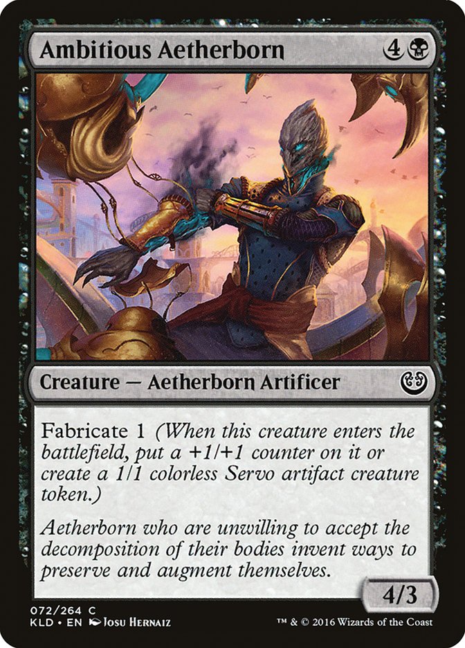 Ambitious Aetherborn [Kaladesh] | Mindsight Gaming