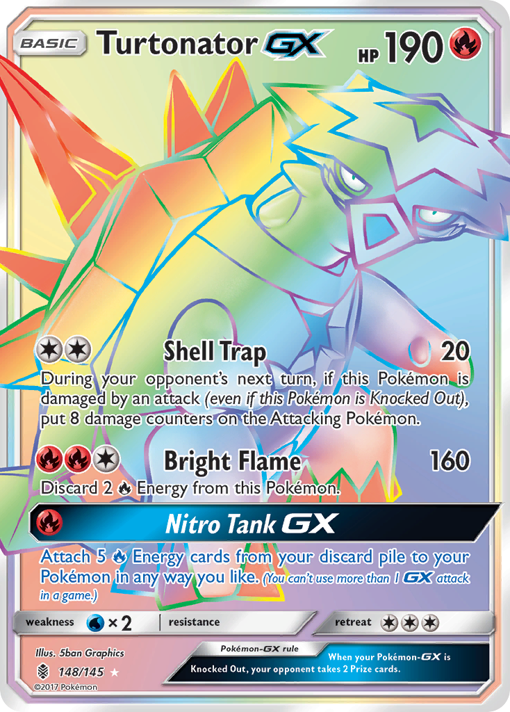 Turtonator GX (148/145) [Sun & Moon: Guardians Rising] | Mindsight Gaming