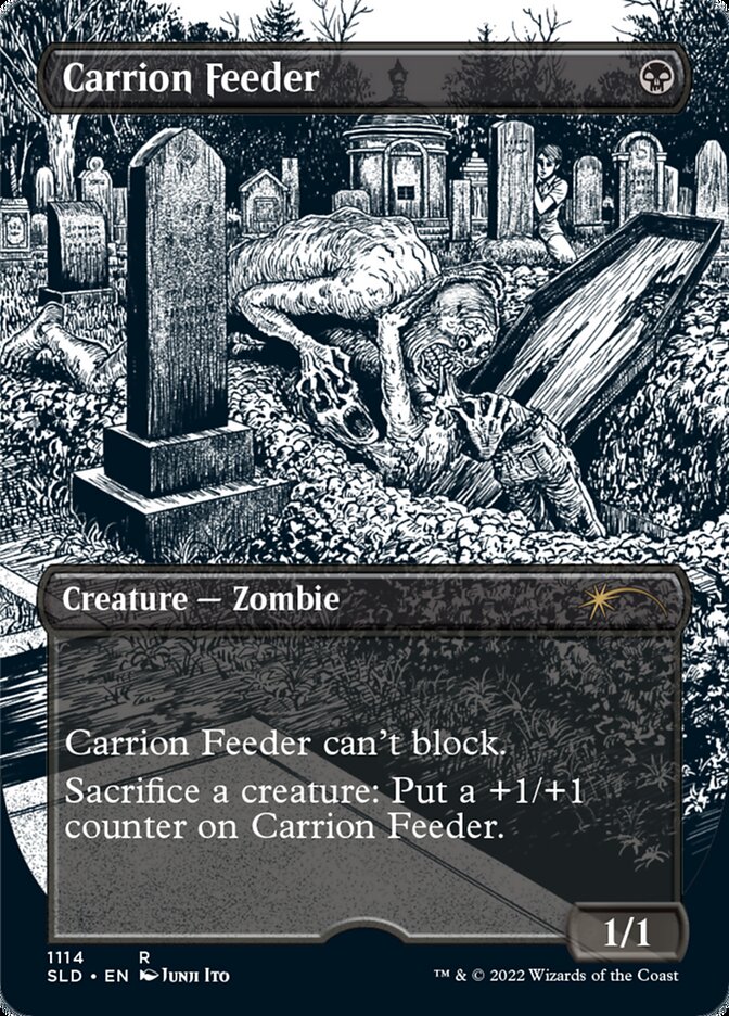 Carrion Feeder (Borderless Etched Foil) [Secret Lair Drop Series] | Mindsight Gaming