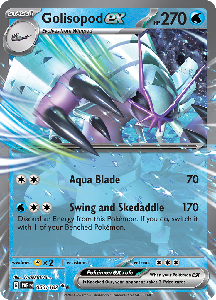 Golisopod ex (050/182) [Scarlet & Violet: Paradox Rift] | Mindsight Gaming