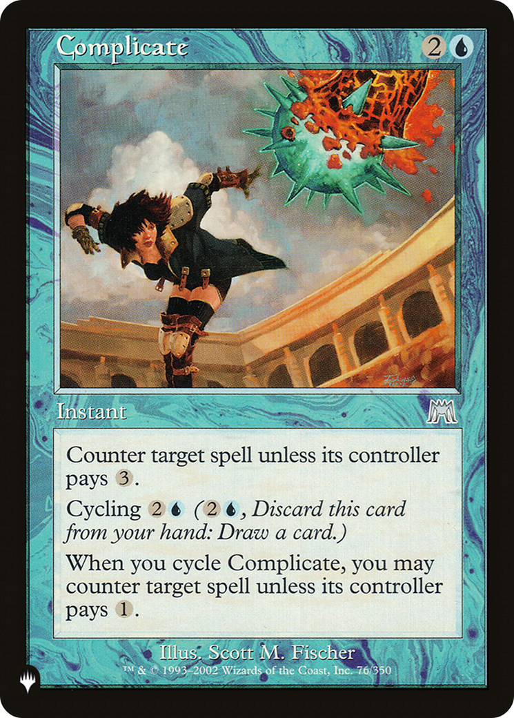 Complicate [The List Reprints] | Mindsight Gaming